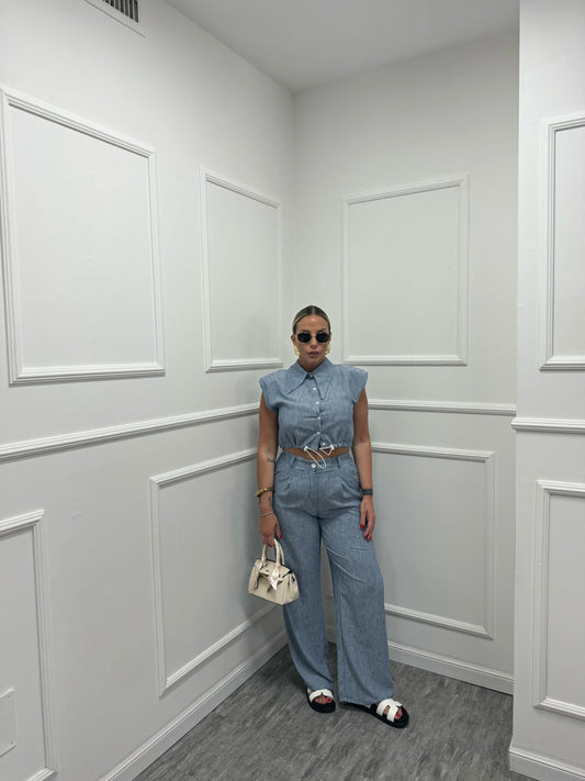 Coordinato Ambra color Denim 13229