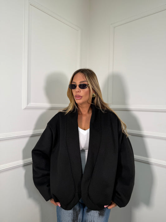 Bomber in panno Berlino nero 429