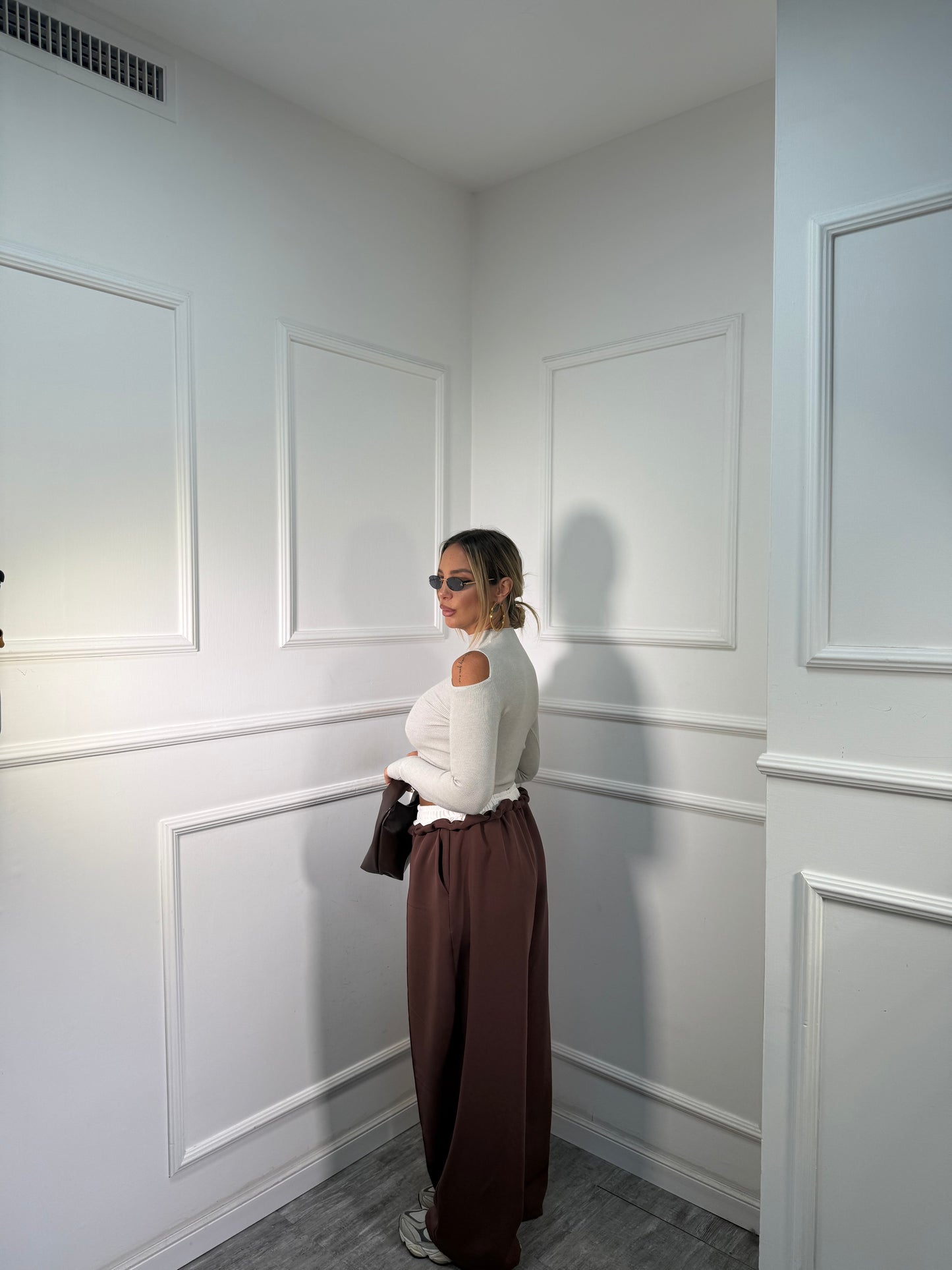 Pantapalazzo boxer Casual marrone dalla 44/52 (157402)