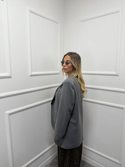 Blazer Classic Curvy grigio m11059