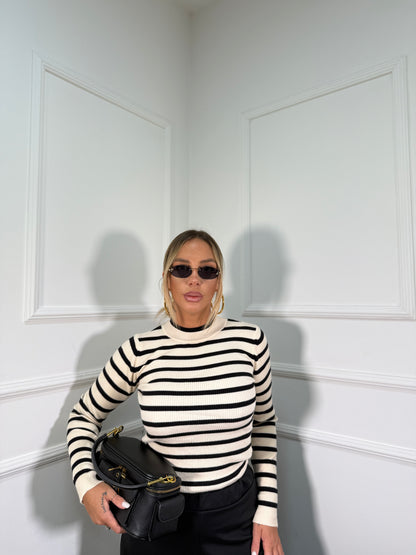 Maglioncino a righe Life 8067