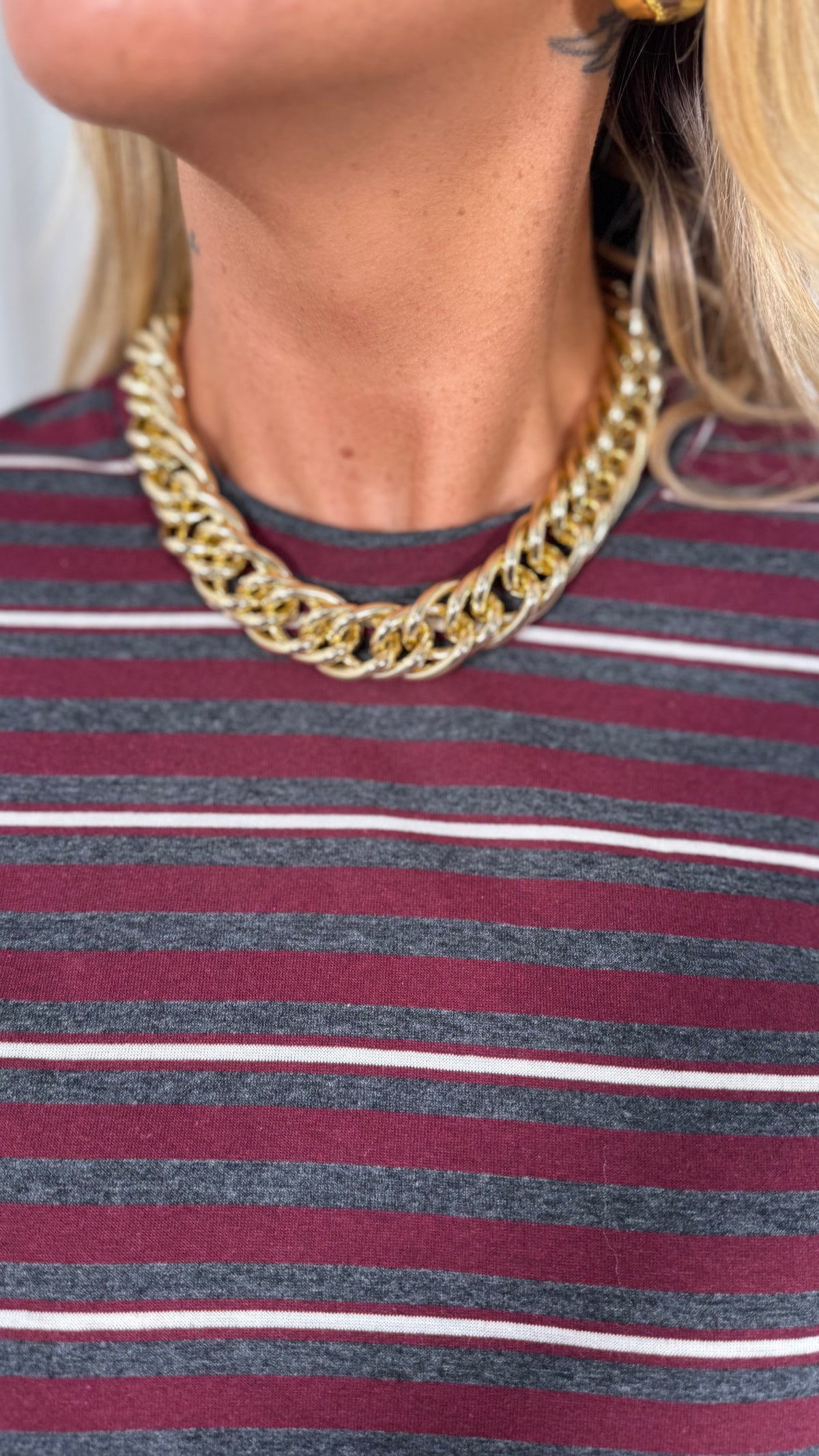 Collana catena oro