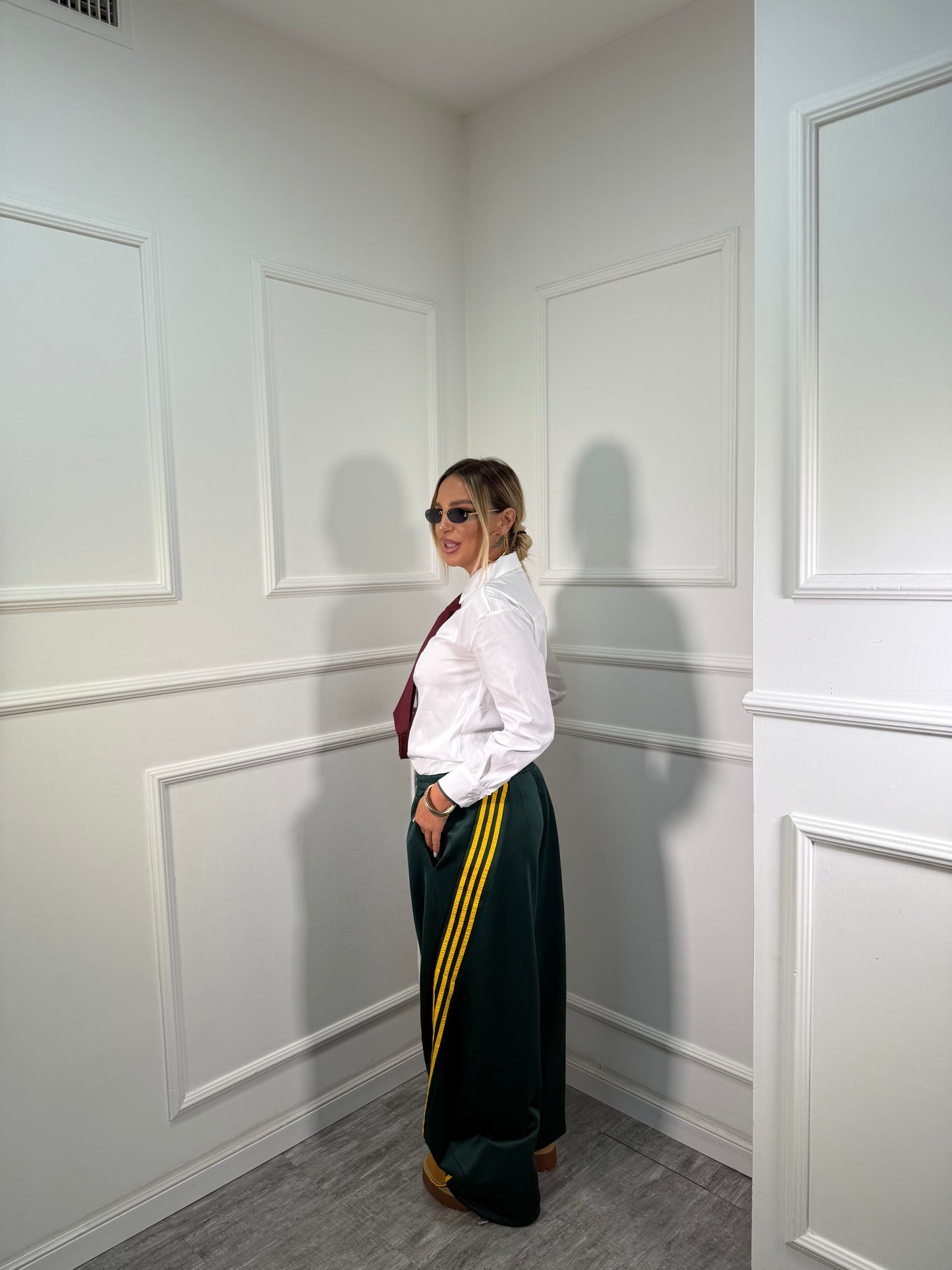 Pantatuta balloon Dupe verde/giallo