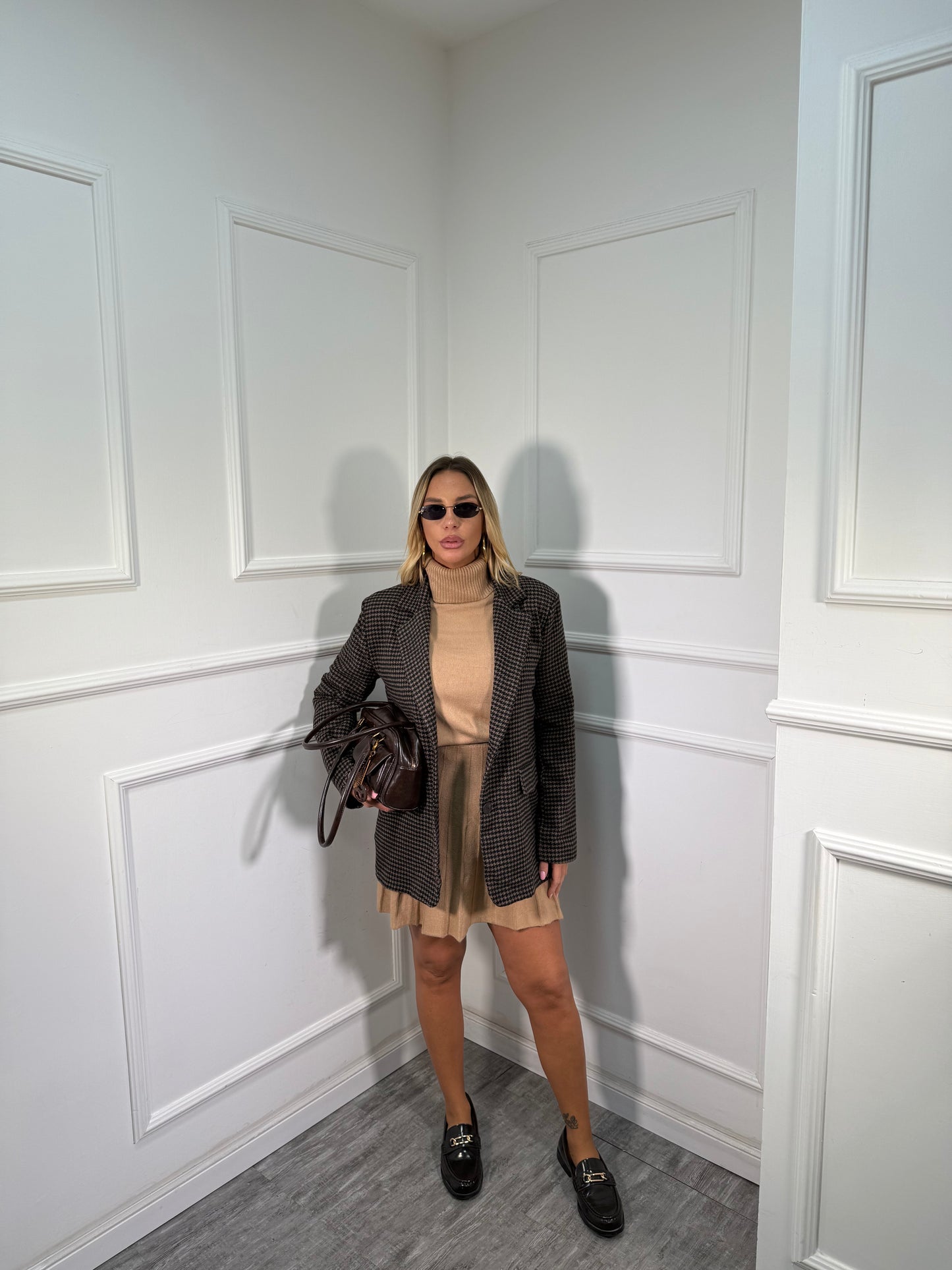 Giacca pied de poule Winter 25752