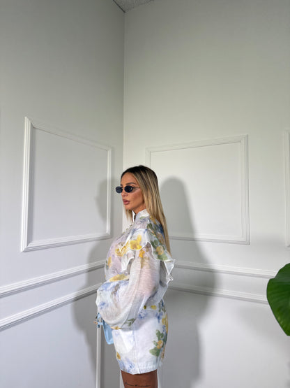 Coordinato in chiffon Positano G7280