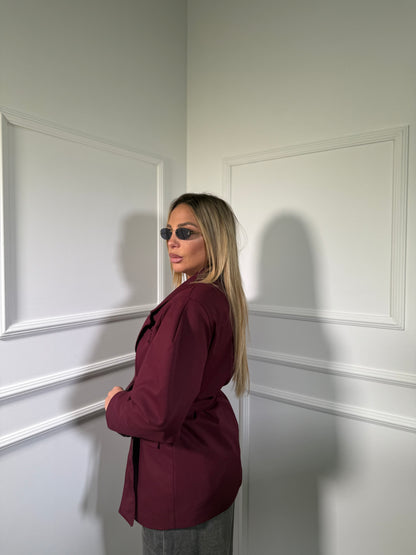 Blazer doppio petto con fusciacca Maya 6886 (vari colori )