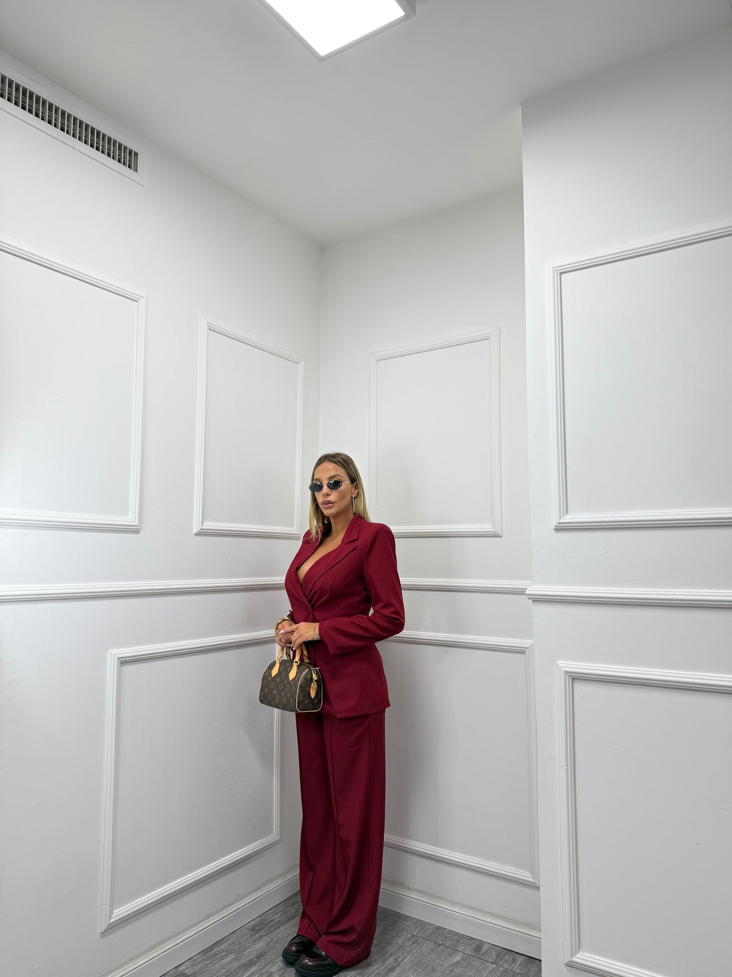 Tailleur Boulevard bordeaux 87172