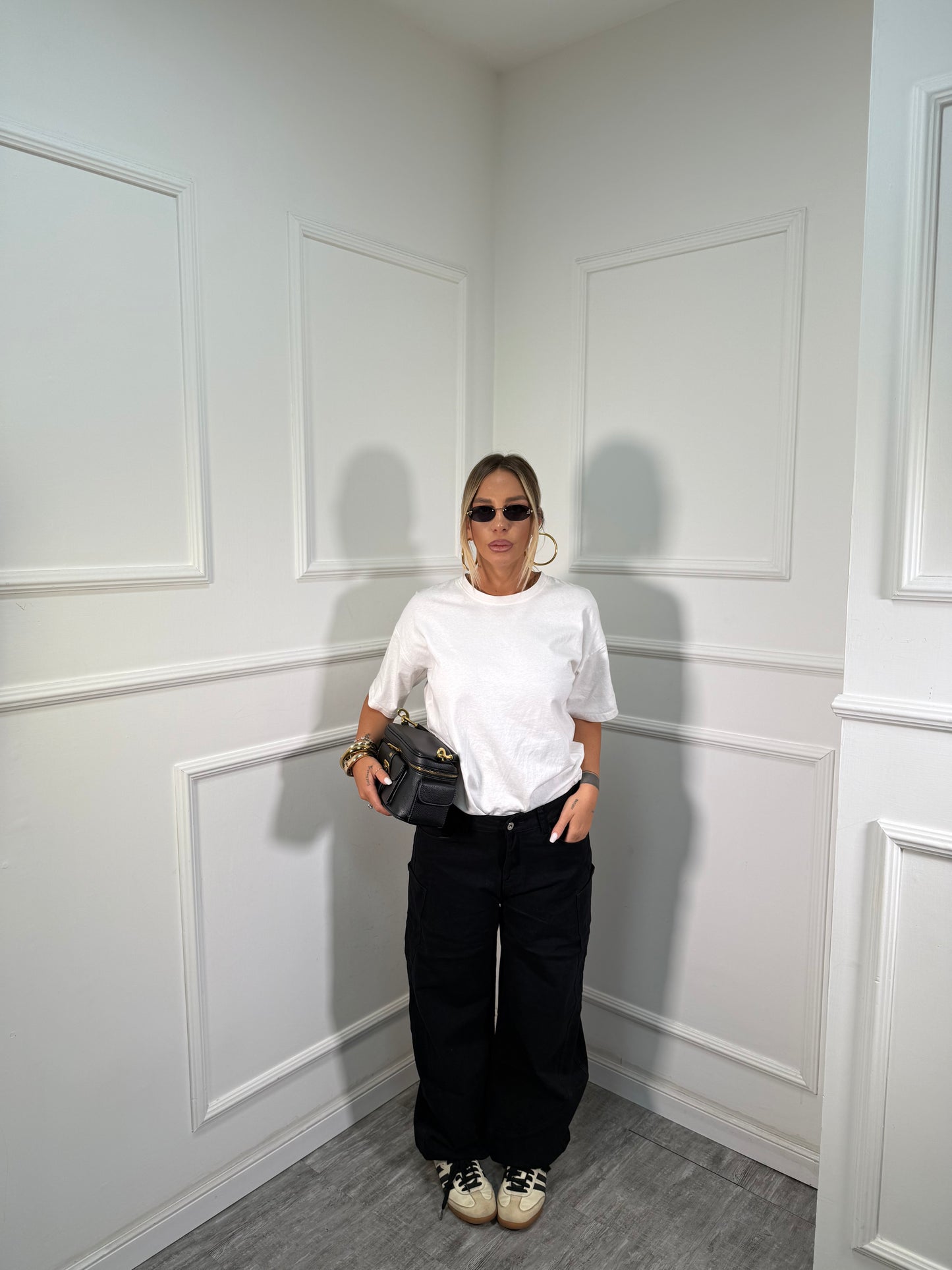 Jeans baggy Winter 44/54 nero 9179