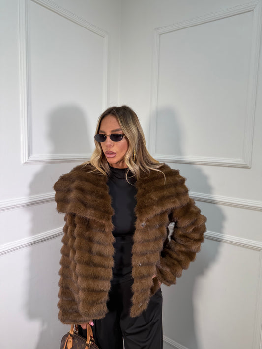 Ecofur Copenaghen marrone 1802