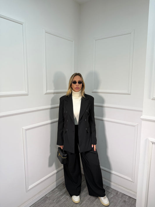 Tailleur doppiopetto Julia nero my86269