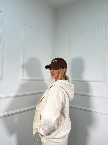 Coordinato in tuta Seattle panna rt743