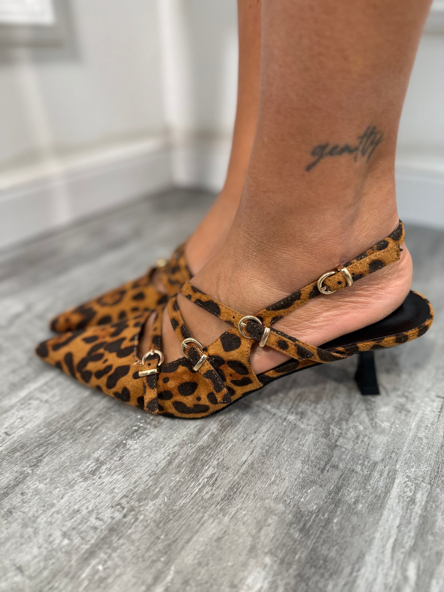 Slingback Print maculato 2761CW