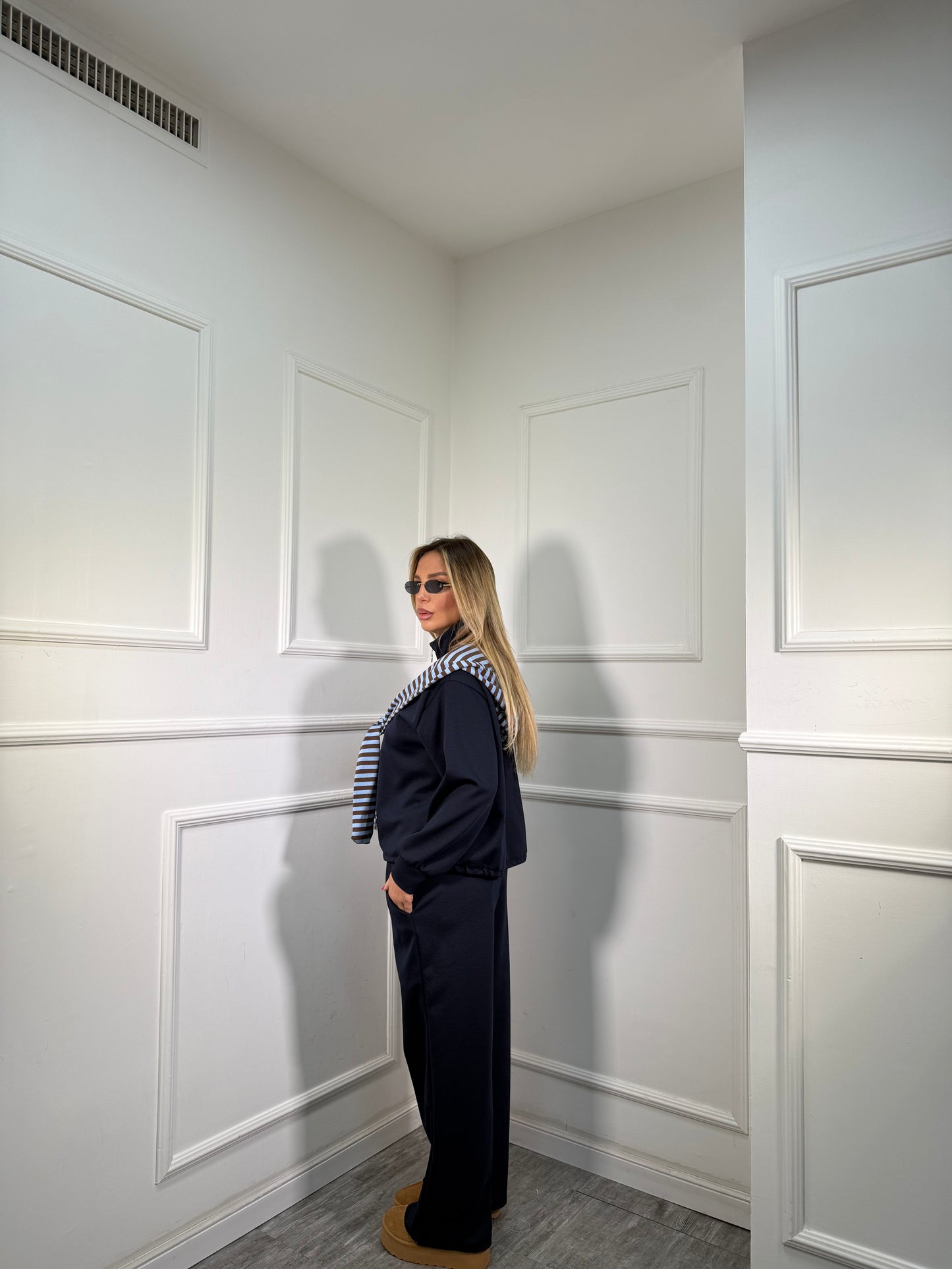 Coordinato in tuta Season blu 21605