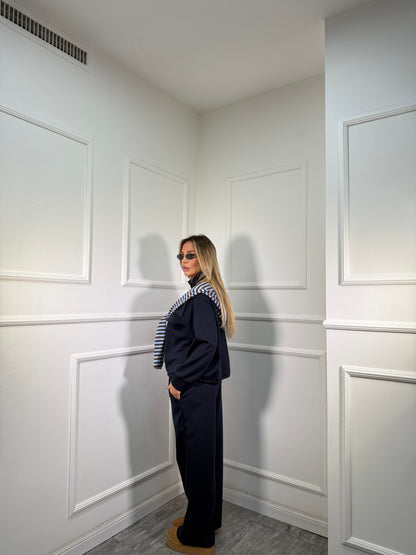 Coordinato in tuta Season blu 21605