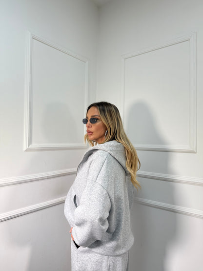 Coordinato in tuta Magnolia grigio by justwest 12601p