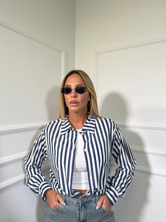 Camicia a righe Beach (vari colori)