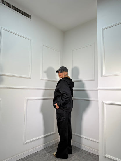 Coordinato in tuta Seattle nero rt743