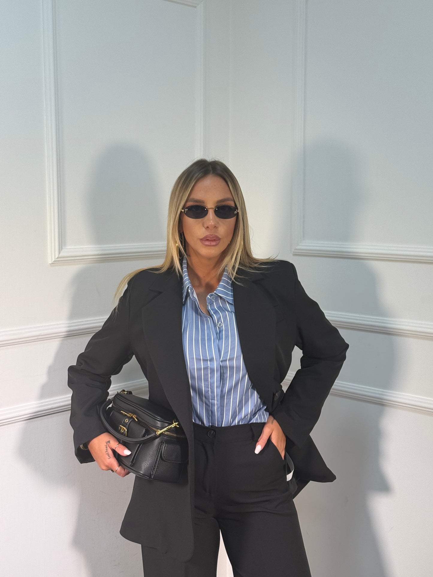 Tailleur Zaira nero m11088