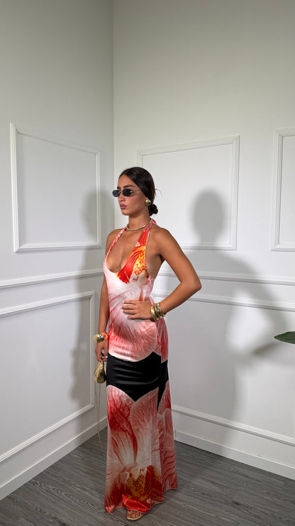 Abito lungo in lycra Barbados 48220