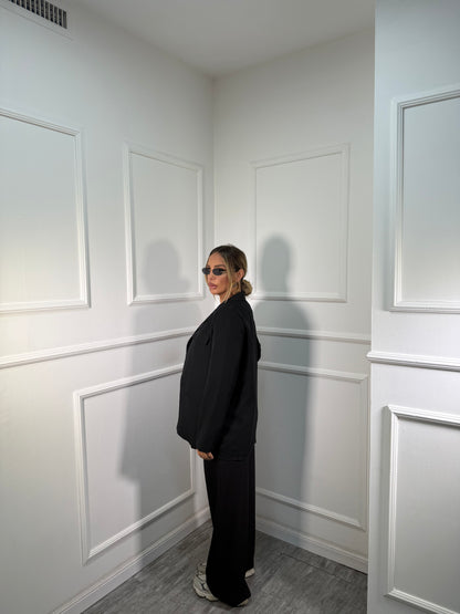 Tailleur balloon Eva nero 4080