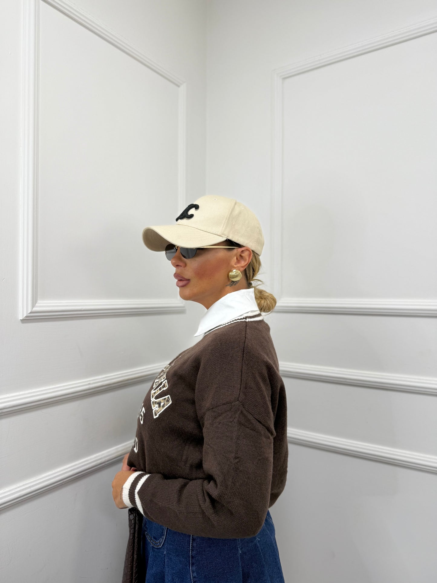 Maglioncino California cioccolato l8030