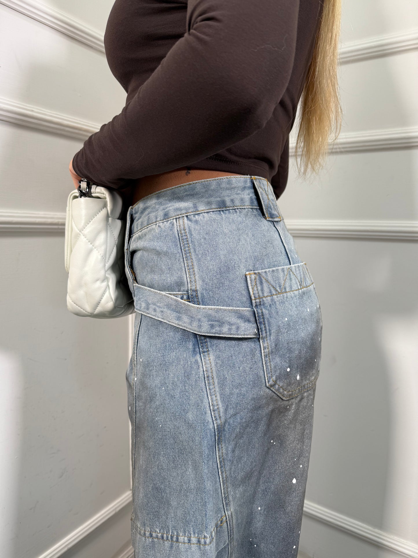 Jeans balloon carpenter lavaggio sabbiato Pictures s22155