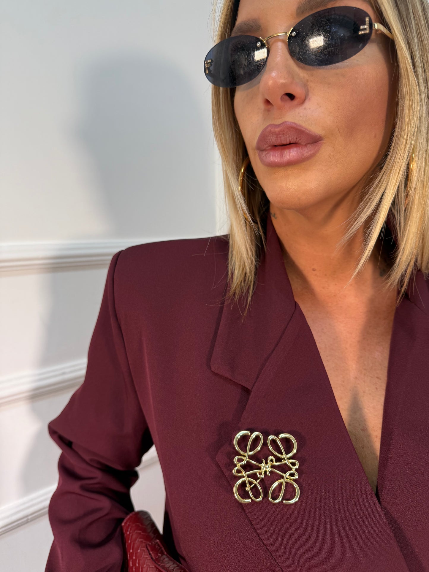 Spilla mood Loewe oro