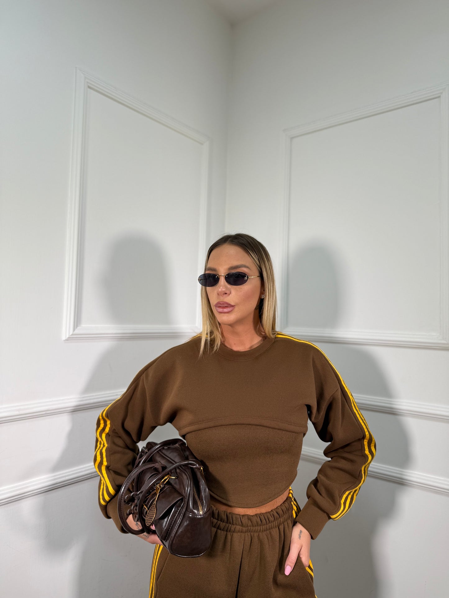 Triset in tuta Noah cacao 7647