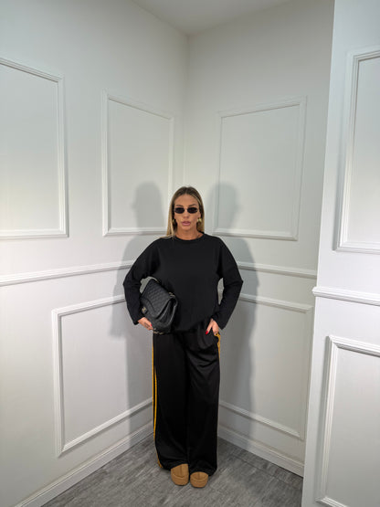 Pantatuta palazzo Oxford nero 6865