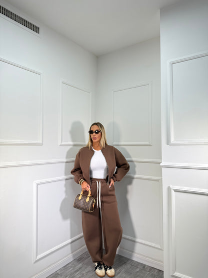 Coordinato in tuta Coffee cacao 22624