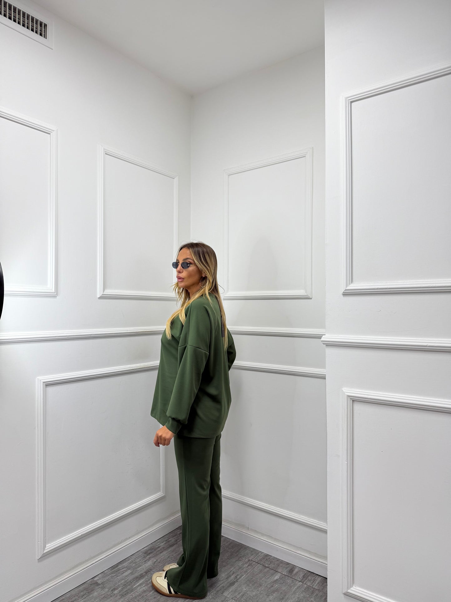 Coordinato Comfy verde 3595