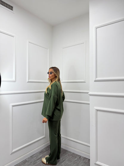 Coordinato Comfy verde 3595