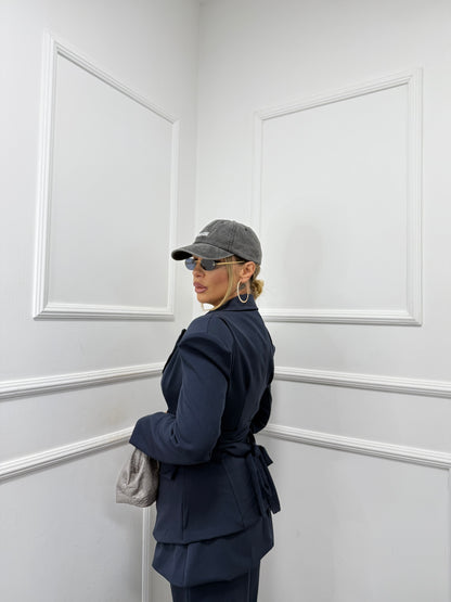 Tailleur triset Sally blu notte my86286