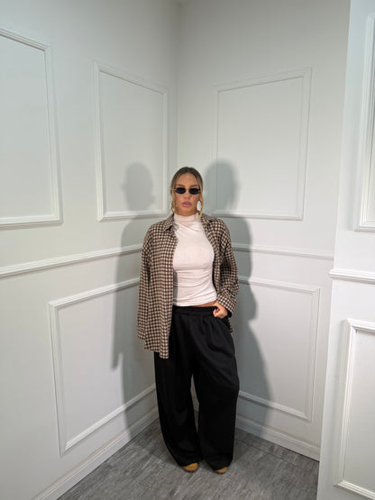 Pantatuta palazzo Larry nero f0832