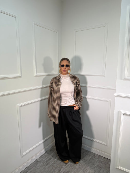 Pantatuta palazzo Larry nero f0832