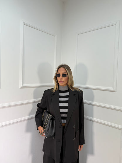 Tailleur All Day nero a166