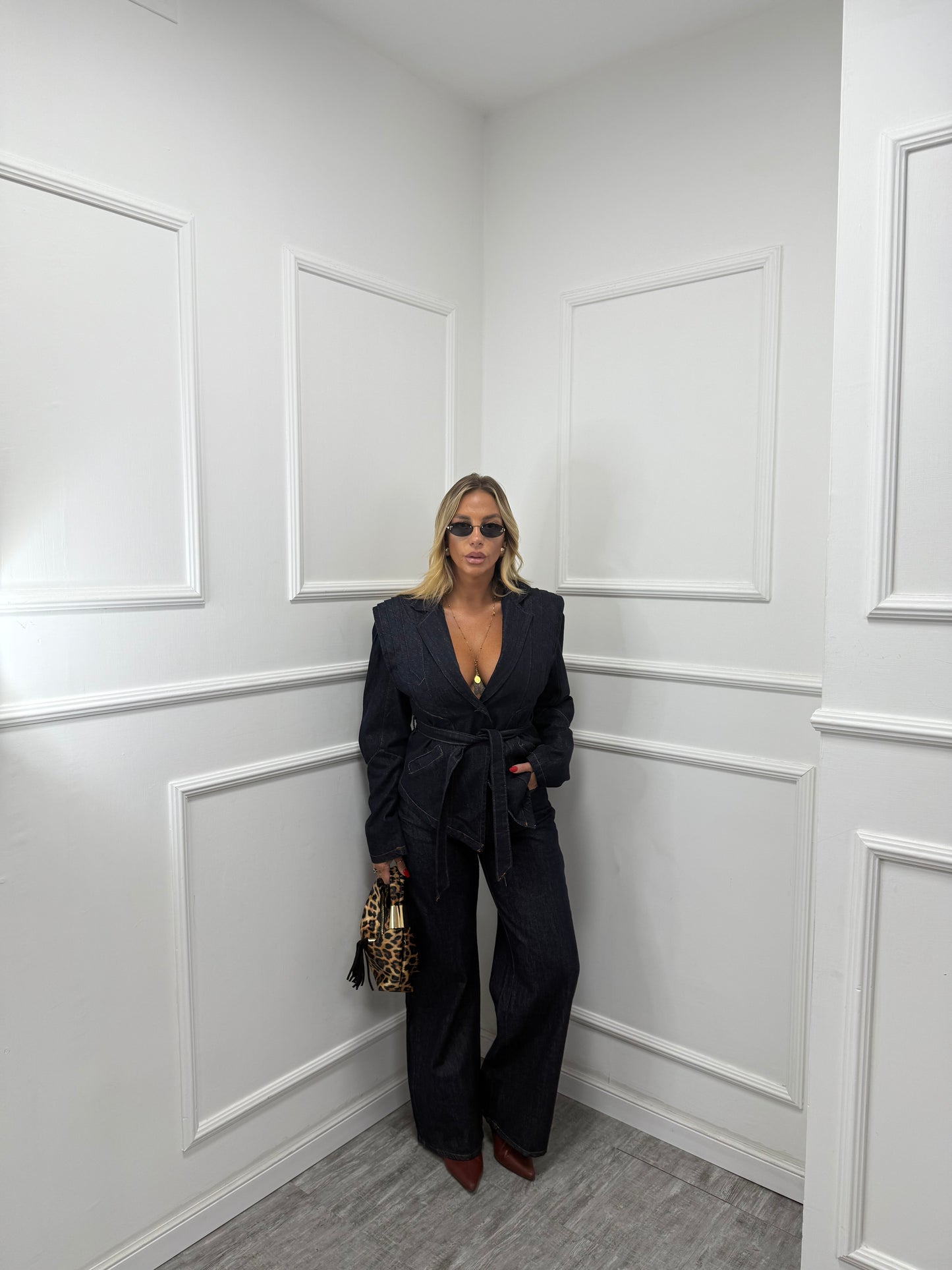 Giacca in denim Grace lavaggio zero z2562