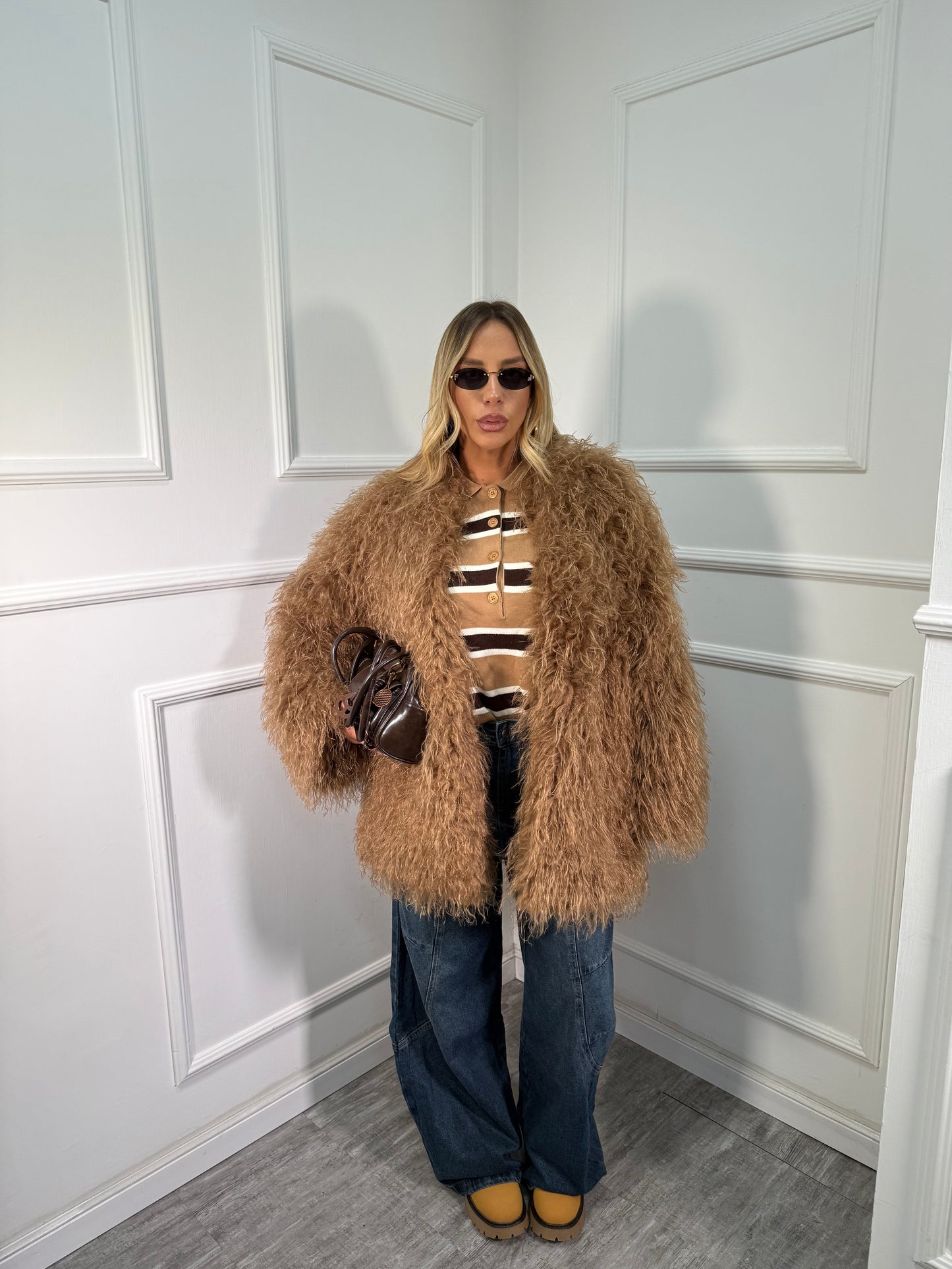 Ecofur mongolia Space caramello ld3450