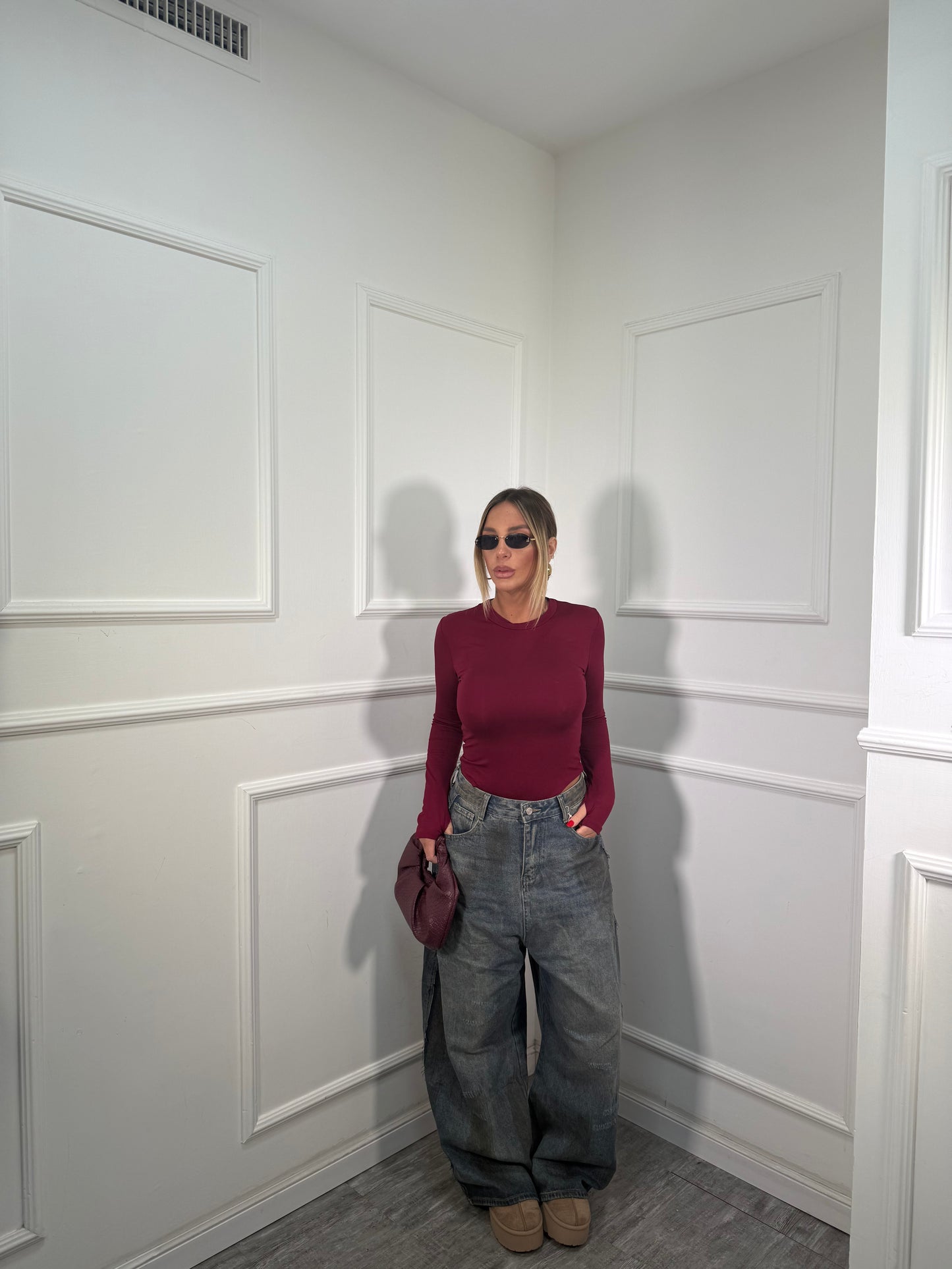 Jeans balloon sabbiato Crissy 89232