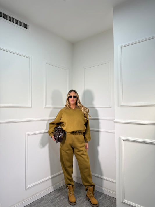 Coordinato in tuta Valley verde acido by justwest f0029f