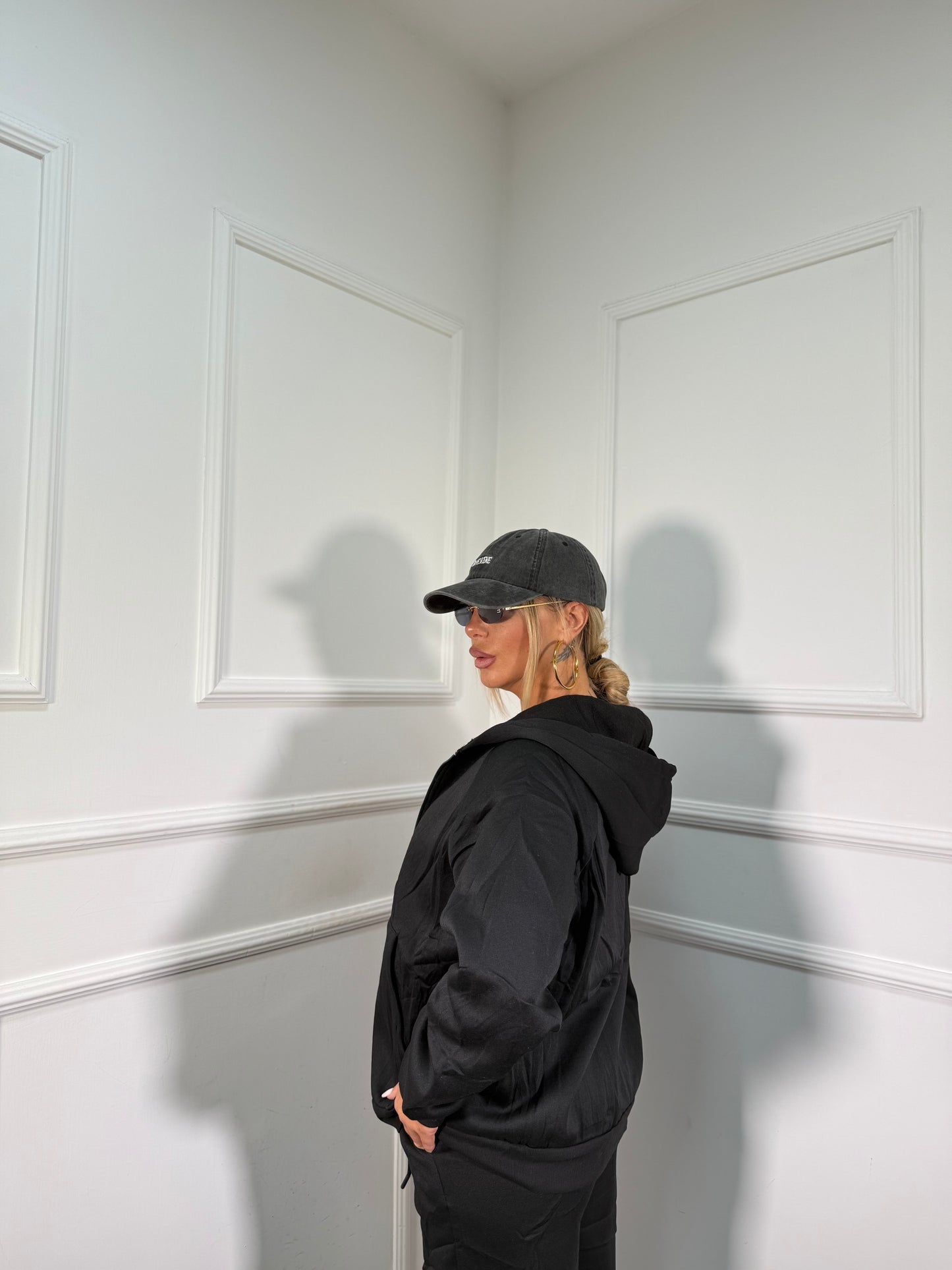 Coordinato in tuta Seattle nero rt743