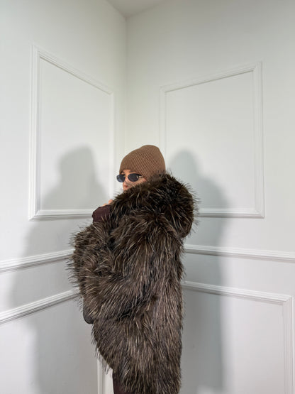 Ecofur a pelo lungo Edimburgo cioccolato l8026