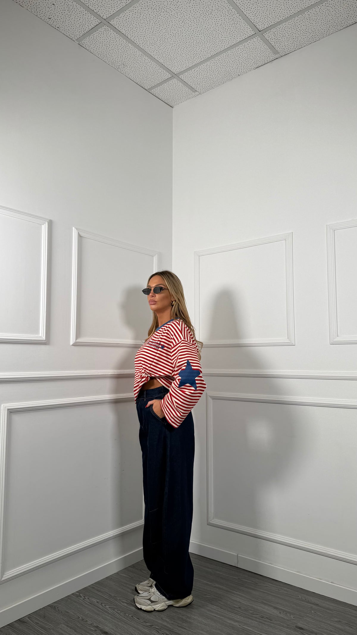 Jeans balloon Mandy lavaggio scuro 66988