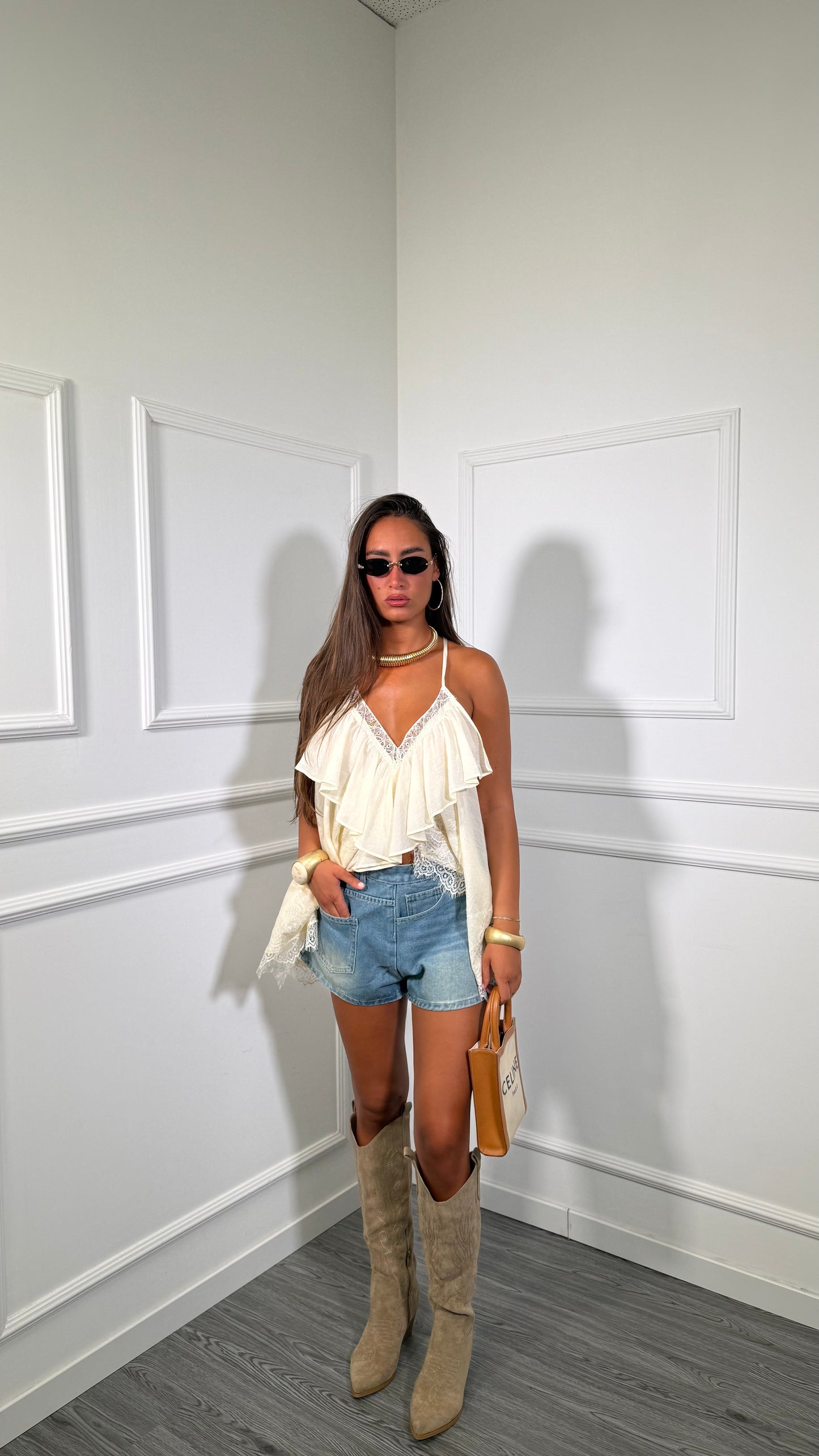 Short in denim Reverse 06710