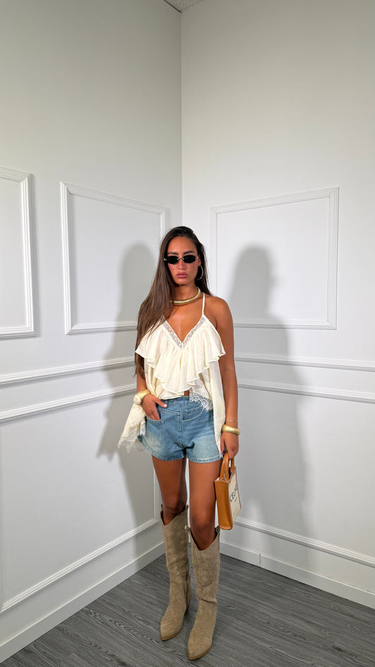 Short in denim Reverse 06710