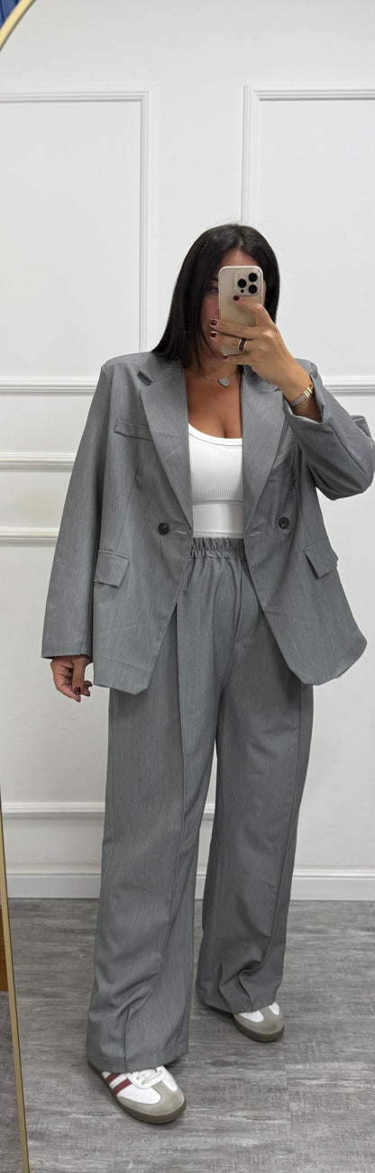 Tailleur Elena grigio curvy 46/52 15864