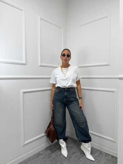 Jeans baggy sfumato Cambridge kp301