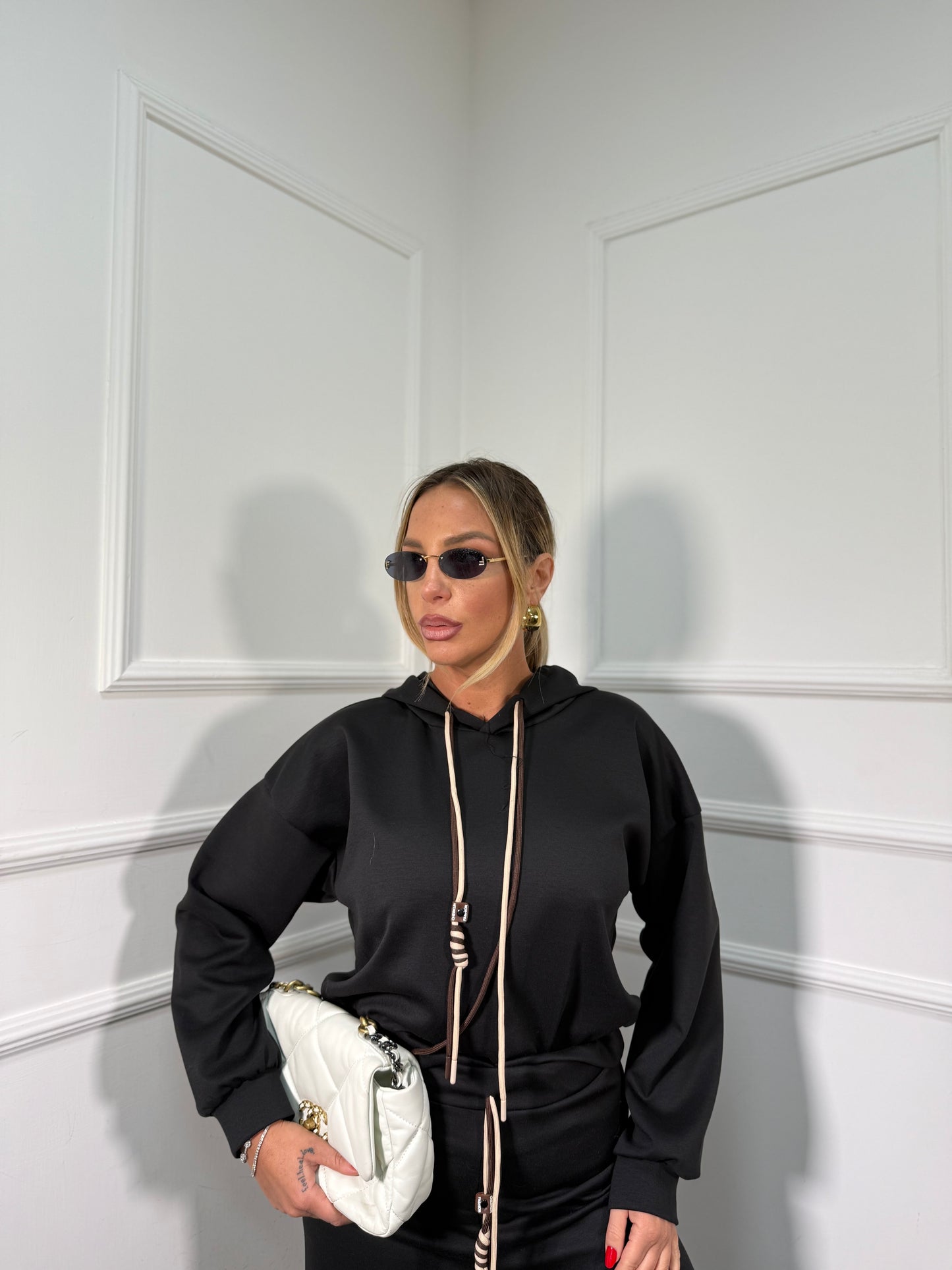 Coordinato in tuta Always nero