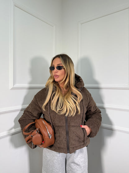 Bomber in ciniglia Canada cacao 88912