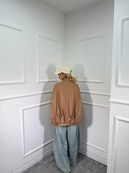 Giacca balloon Lavinia camel 6731